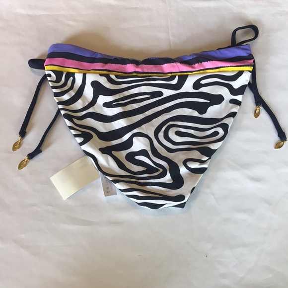 Trina Turk Reversible Zebra String Bikini Bottom NWT - Picture 5 of 11